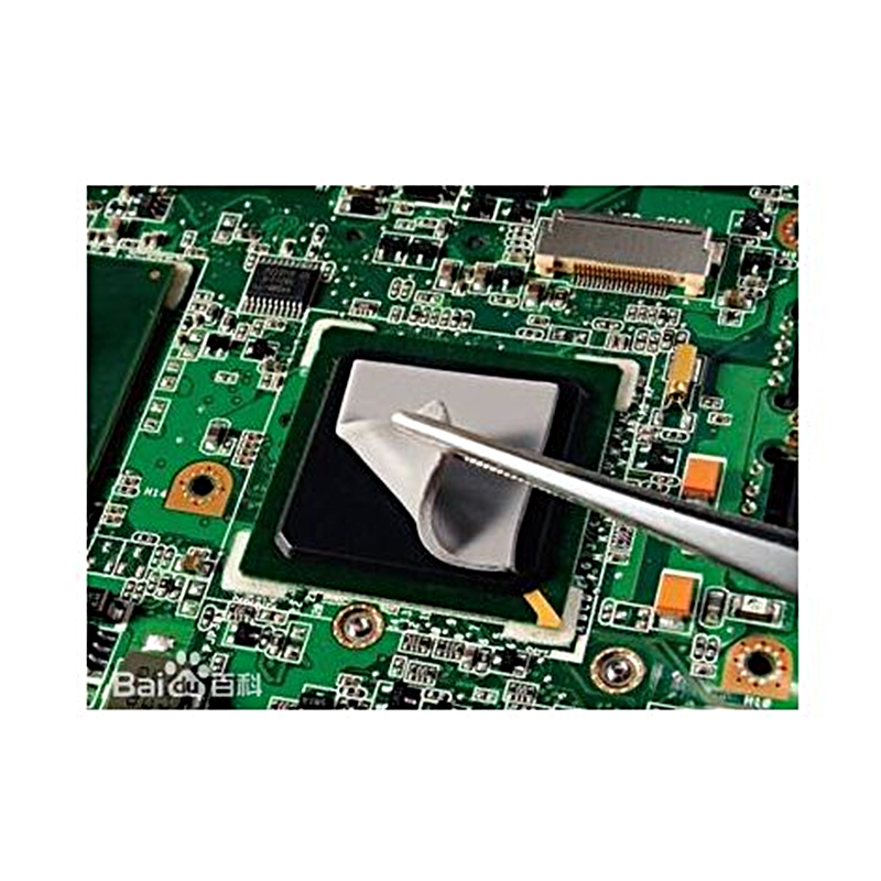 How does thermally conductive silicone sheet ensure a firm fit while conducting heat efficiently?