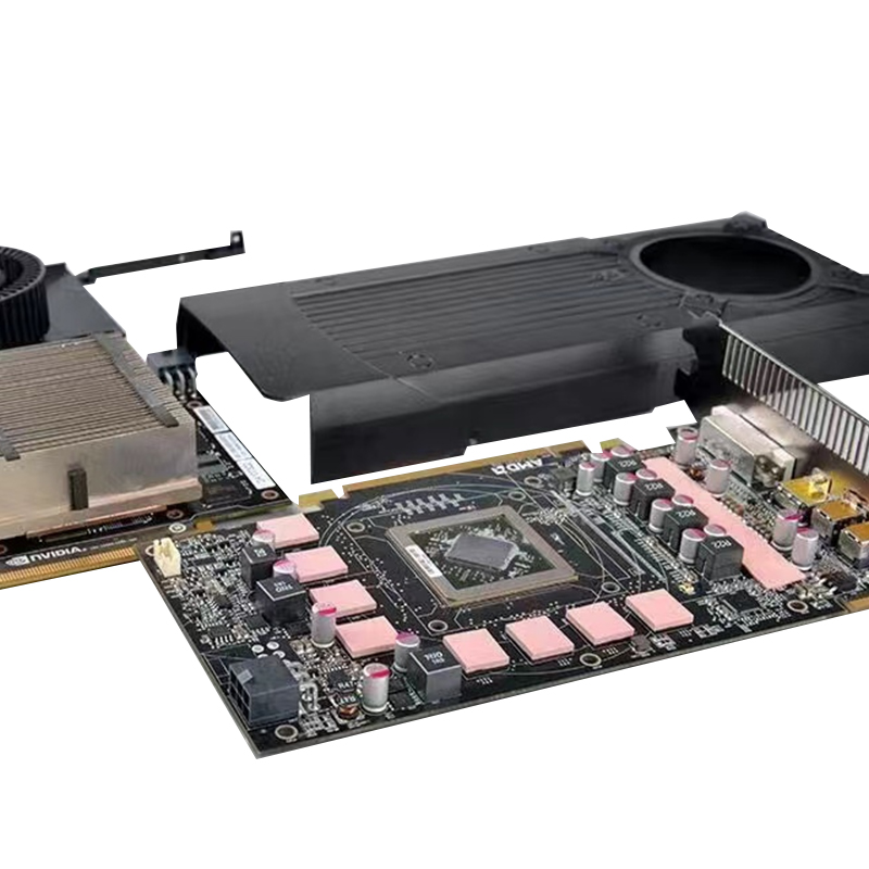 What effect does compression deformation of a thermally conductive silicone sheet have on its thermal conductivity?